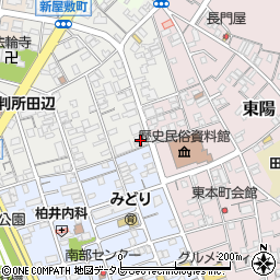 和歌山県田辺市新屋敷町40周辺の地図