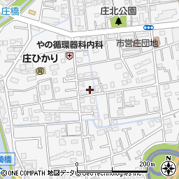 福岡県古賀市今の庄2丁目16周辺の地図