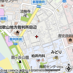 和歌山県田辺市新屋敷町22周辺の地図
