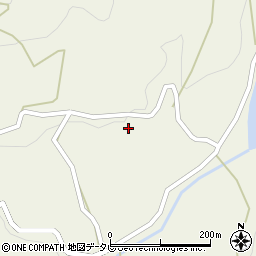 高知県香美市物部町神池1716周辺の地図