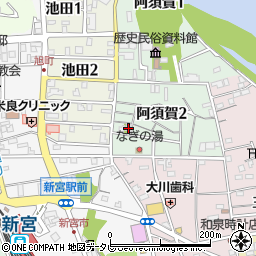 清聲寺周辺の地図