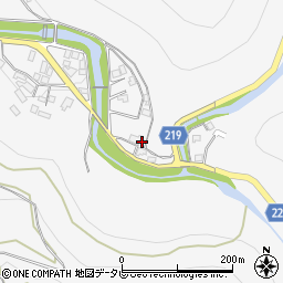 和歌山県田辺市鮎川1586周辺の地図