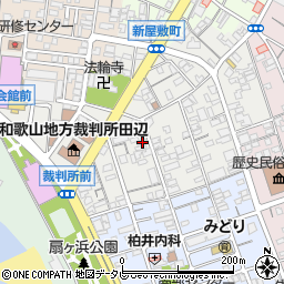 和歌山県田辺市新屋敷町23周辺の地図