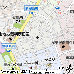 和歌山県田辺市新屋敷町33周辺の地図