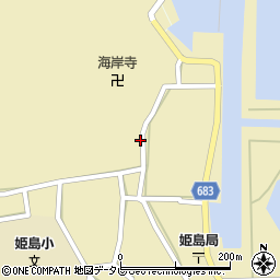 大分県東国東郡姫島村1386周辺の地図