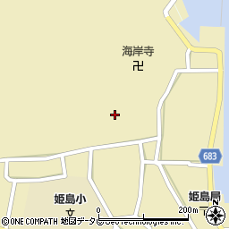 大分県東国東郡姫島村1256周辺の地図