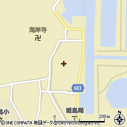 大分県東国東郡姫島村1400周辺の地図