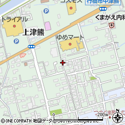 福岡県行橋市中津熊276周辺の地図