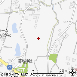 福岡県直方市上境周辺の地図