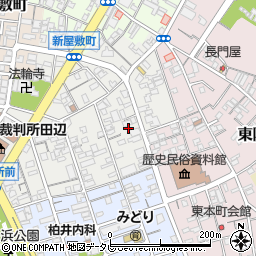 和歌山県田辺市新屋敷町42周辺の地図