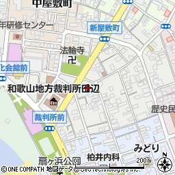 和歌山県田辺市新屋敷町12周辺の地図