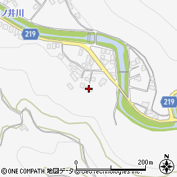 和歌山県田辺市鮎川2500周辺の地図