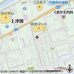 福岡県行橋市中津熊262-152周辺の地図