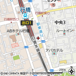 １００円ショップセリア　行橋駅前店周辺の地図