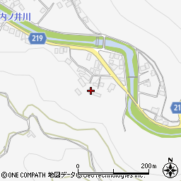 和歌山県田辺市鮎川2502周辺の地図