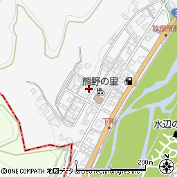 和歌山県田辺市鮎川623周辺の地図