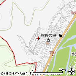 和歌山県田辺市鮎川530周辺の地図