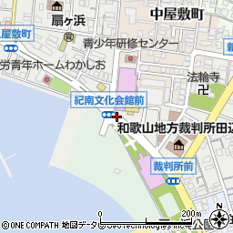 田辺市役所前﻿(文化会館前)周辺の地図