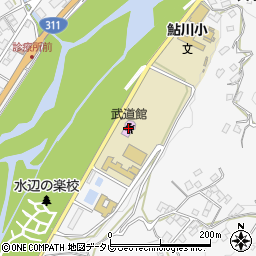 田辺市大塔体育館周辺の地図