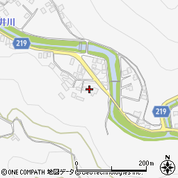 和歌山県田辺市鮎川2496周辺の地図