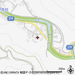 和歌山県田辺市鮎川2492周辺の地図
