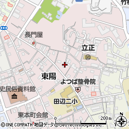和歌山県田辺市東陽8-46周辺の地図