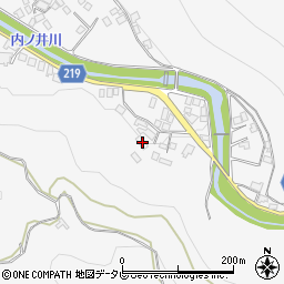 和歌山県田辺市鮎川2486周辺の地図
