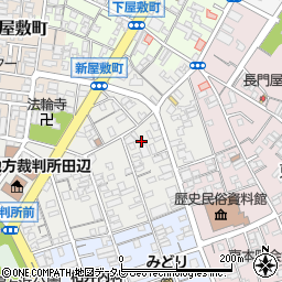 和歌山県田辺市新屋敷町36周辺の地図