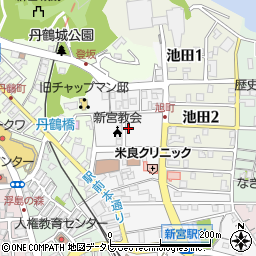 和歌山県新宮市伊佐田町周辺の地図