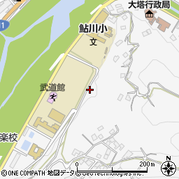 和歌山県田辺市鮎川2590周辺の地図