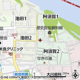 和歌山県新宮市阿須賀1丁目3-27周辺の地図