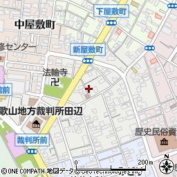和歌山県田辺市新屋敷町70周辺の地図