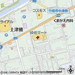 福岡県行橋市中津熊285-1周辺の地図