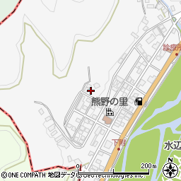 和歌山県田辺市鮎川540周辺の地図
