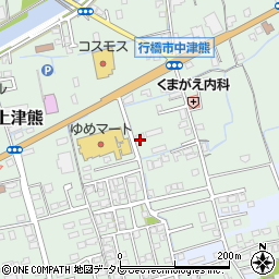 福岡県行橋市中津熊327周辺の地図