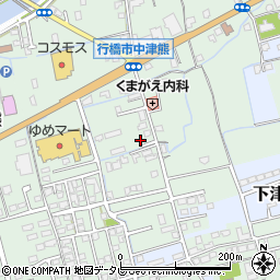 福岡県行橋市中津熊323-5周辺の地図