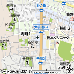 松坂周辺の地図