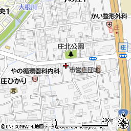 リーフ福岡古賀店周辺の地図