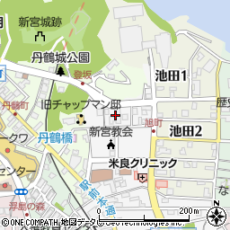 新宮市医師会准看護学院周辺の地図