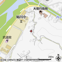 和歌山県田辺市鮎川2714周辺の地図