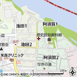 和歌山県新宮市阿須賀1丁目3-6周辺の地図