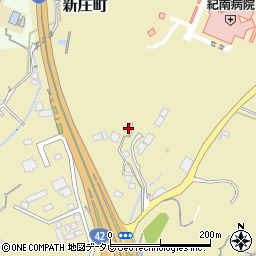 和歌山県田辺市新庄町195周辺の地図