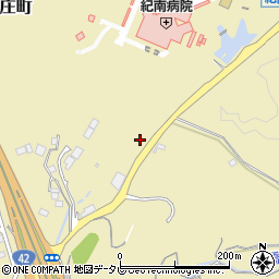 和歌山県田辺市新庄町210周辺の地図