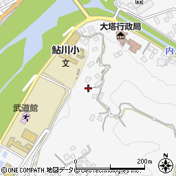和歌山県田辺市鮎川2708周辺の地図