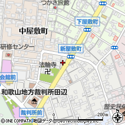 和歌山県田辺市新屋敷町78周辺の地図