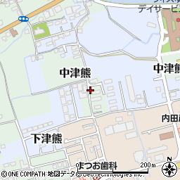 福岡県行橋市中津熊465-3周辺の地図