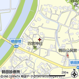 水道レスキュー宮若市鶴田営業所周辺の地図