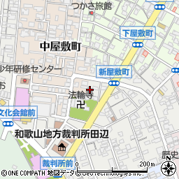 和歌山県田辺市新屋敷町82周辺の地図