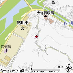 和歌山県田辺市鮎川2712周辺の地図