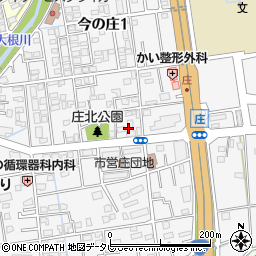 福岡県古賀市今の庄1丁目8周辺の地図